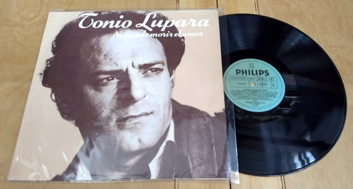 Tonio Lupara No Puede Morir El Amor Lp Disco Vinilo