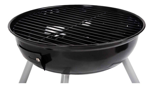 Asador De Carbon Portatil Expert Grill Redondo Negro 37 Cm