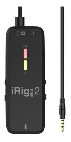 Interfaz De Audio Ik Multimedia Irig Pre 2 Para Mic - Plus