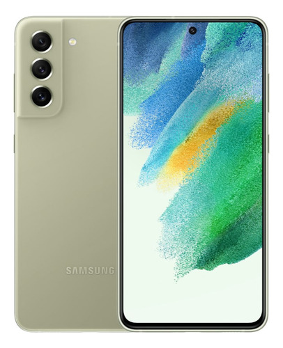 Samsung Galaxy S21 Fe 5g 128 Gb 6 Gb Ram Verde Cor Olive