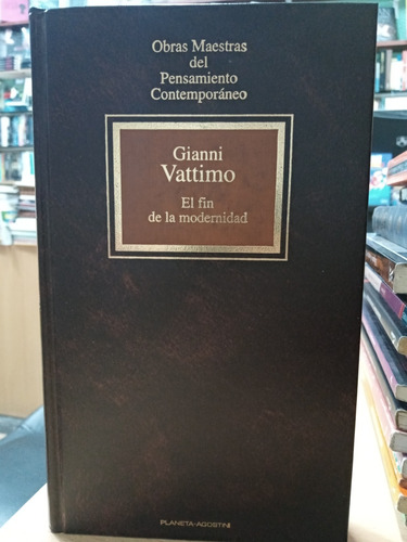 Fin De La Modernidad - Gianni Vattimo - Nuevo - Devoto