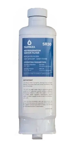 Filtro De Água Refrigerador Samsung Rf22r7351sg Rf23a8960a