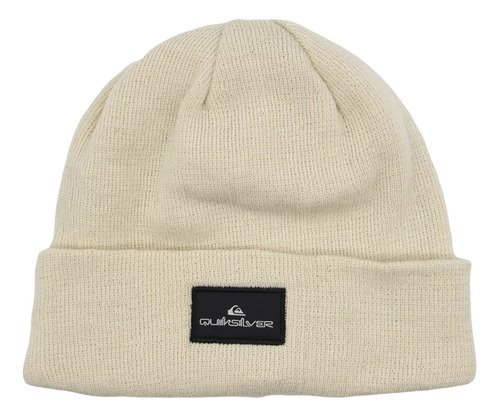 Gorro Quiksilver Performer Patch Unissex - Off White