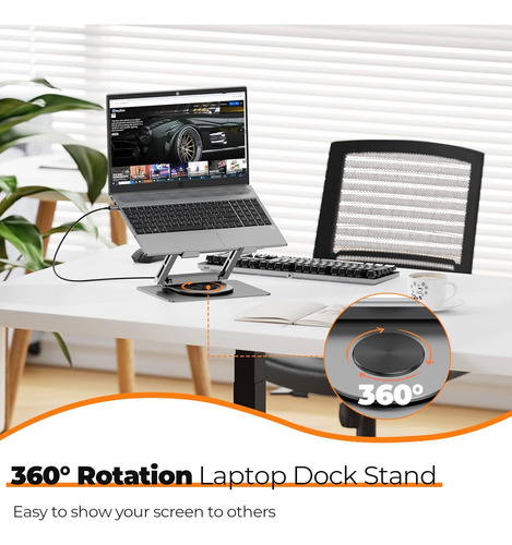 Tobenone Usb C Laptop Docking Station Soporte Para Macboo...