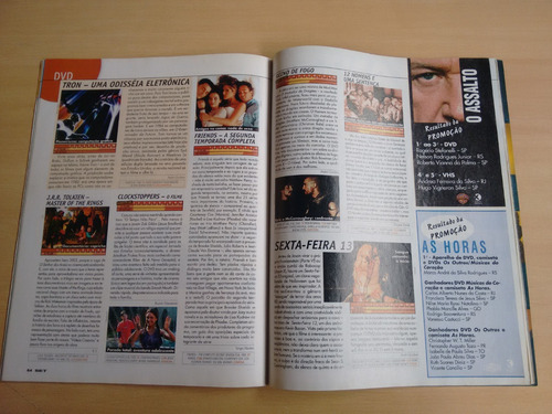 Revista Set 191 Matrix Kung Fu Cinema X Men Ano 2003 1755 (Usado)