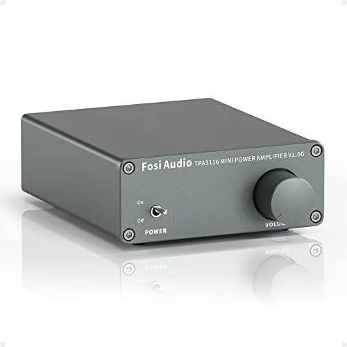 Fosi Audio V1.0g - Mini Amplificador Estéreo De 2 Canales Cl