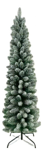 Árvore De Natal Slim Nevada 210cm | Formosinha Cor Verde
