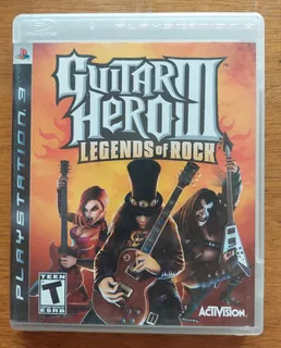 Guitar Hero 3 Legends Of Rock Ps3 Juego Playstation 3