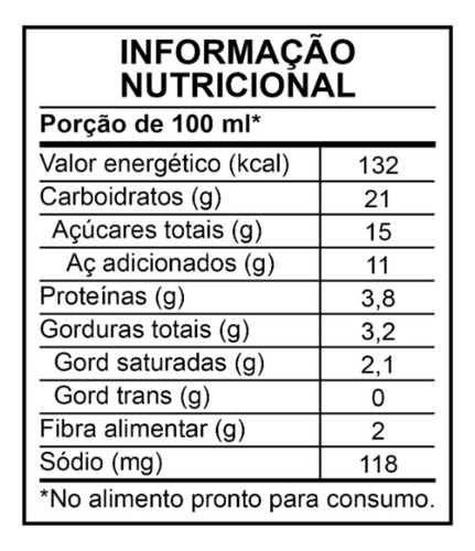 Kit 2 Chocolate Quente Cremoso Da Vinci 1,05kg - Em Pó