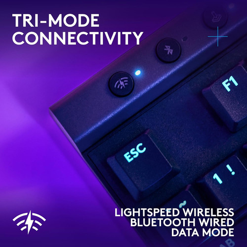 Teclado Logitech G G515 Tkl Lightspeed/bt Lightsync Rgb