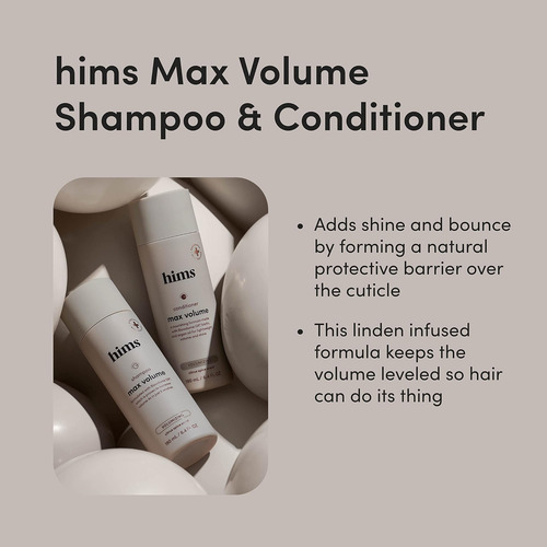 Pacote De Shampoo E Condicionador Hims Max Volume Citrus Spi