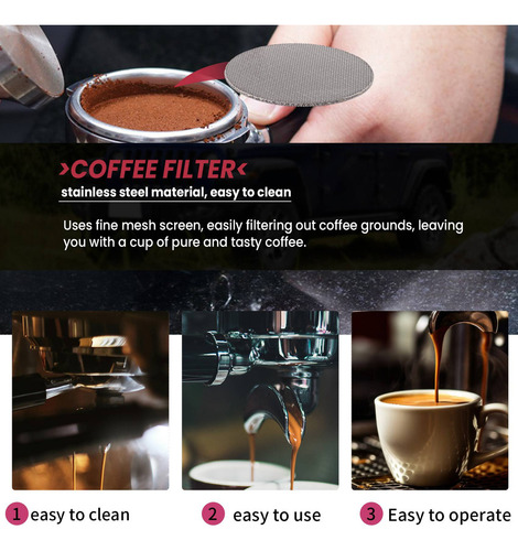 L Malla Filtrante G3coffee, Pantalla Reutilizable Para