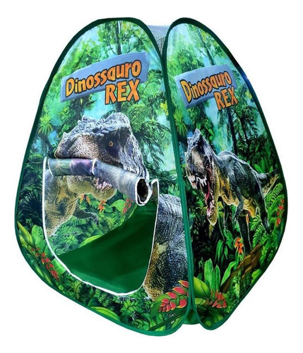 Toca Barraca Infantil Pop Up Dinossauros Com 50 Bolinhas