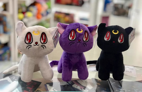 Peluche Sailor Moon Luna, Artemis O Diana Precio X C/u Local