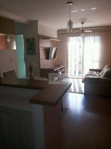 Imagem 3 de 12 de Apartamento Mobiliado Lazer Completo À Venda, Taboão, Diadema. - Ap0484