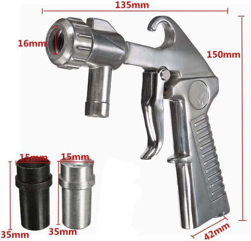 Jewboer Sand Blaster Gun,sandblasting Sandblaster Gun Kit