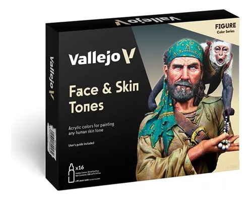 Paint Set 70.258 Model Color Face & Skin Tones
