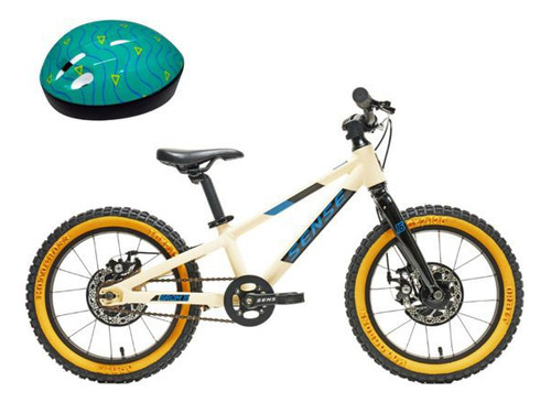 Bicicleta Infantil Sense Grom Aro 16 Creme/preto 2024