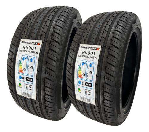 Kit De 2 Pneus Speedmax Hu901 Xl Novos Aro 17 225/45r17 94w