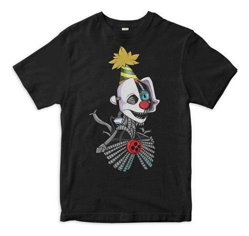 Polera Unisex Infantil Five Nights At Freddys Payaso Estampa