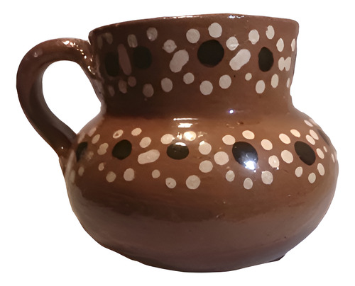 Taza De Barro Tradicional Jarrito Cafatero O Chocolatero 6pz