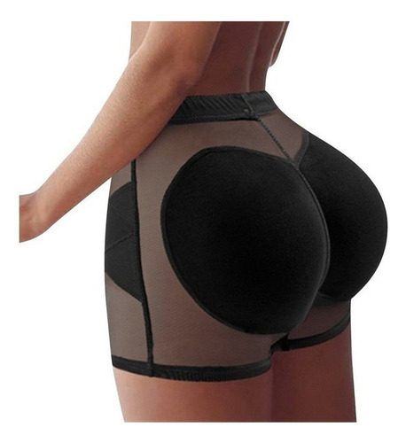 Mujer Acolchoado Bunda Levantador Calcinha Malha Hip Real