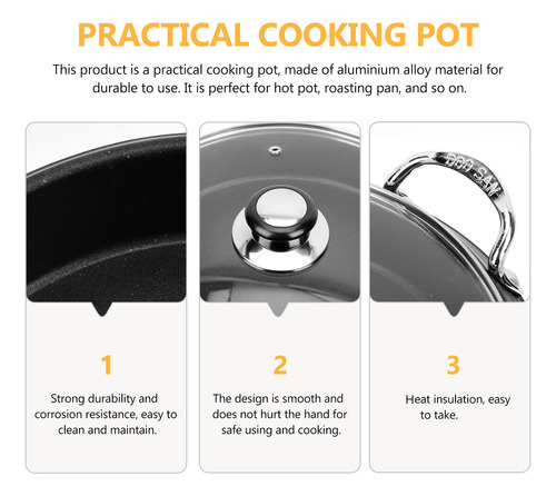 Olla Corta Para Sopa Korean Army Pot