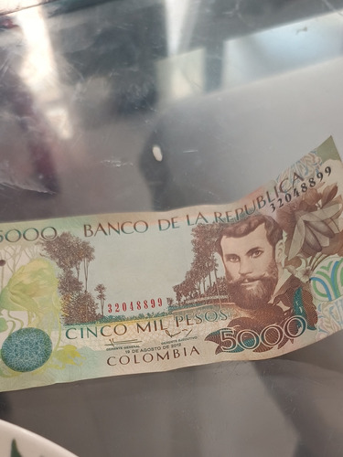 Vendo Billete De 5000  De Los Viejitos En Buen Estado