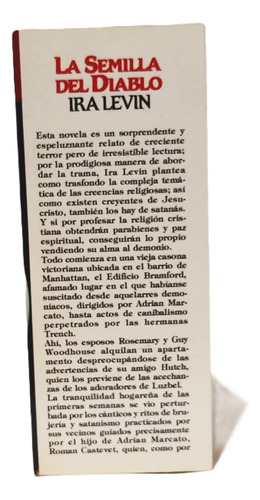 La Semilla Del Diablo / Ira Levin (Usado)