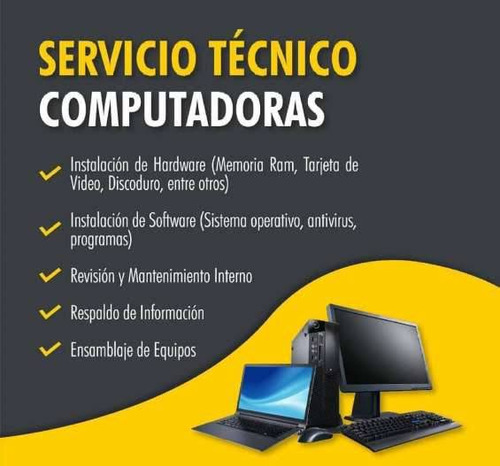 Servicio Técnico De Computadoras A Domicilio