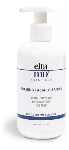 Elta Md Foaming Facial Cleanser Ph-balanced 7 Oz Momento De Aplicación Día/noche Tipo De Piel Todo Tipo De Piel