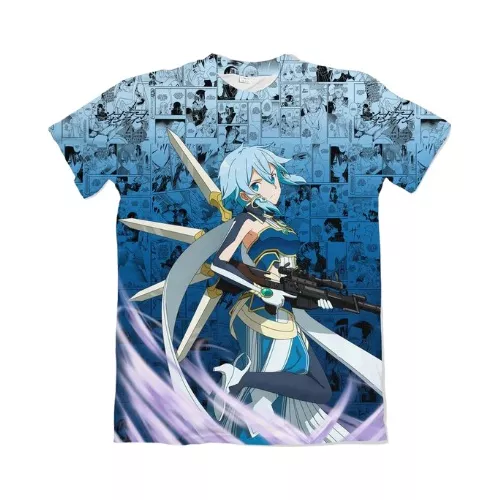 Camiseta Anime Sword Art Online - Estampa Total