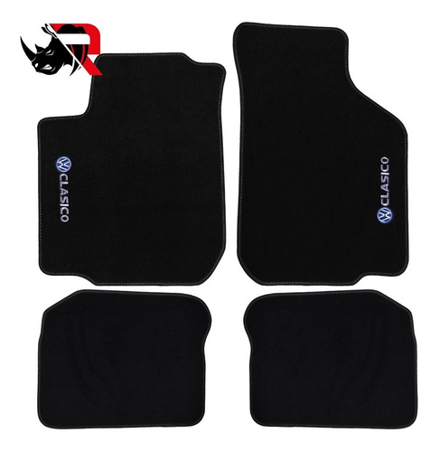Imagen 5 de 5 de Tapete Alfombra Automotriz Compatible - Jetta Clasico Vw /m1
