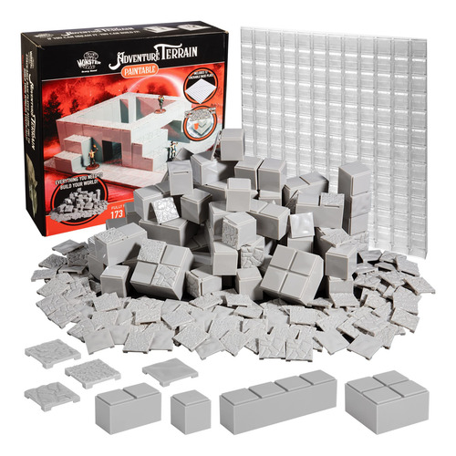 Conjunto De Construção Monster Adventure Terrain 173 Unidade