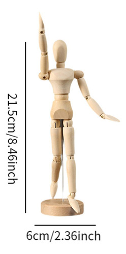 4 Maniquí De Madera Para Artistas Maniquí Masculino De M