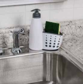 Dispenser Para Detergente Con P Esponja Jabón Organizador