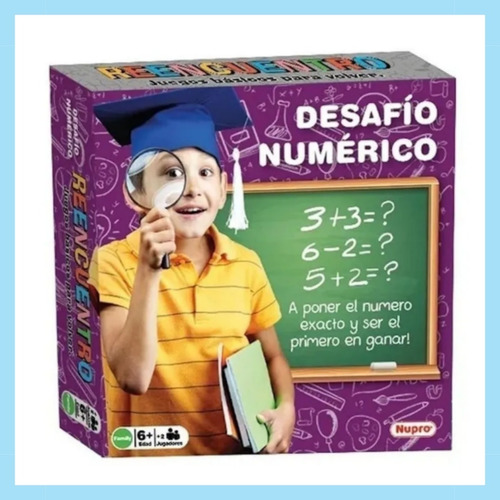 Juego Mesa Desafio Numerico Reencuentro Nupro Sharif Express