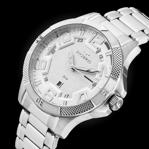 Relógio Masculino Technos Performance Racer Prata 2117lce/1b