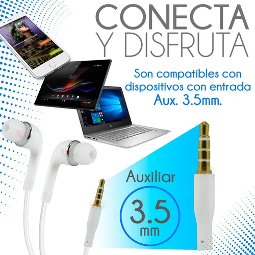 Audifonos Compatible Samsung Galaxy S4 S5 S6 S7 Edge Note 5