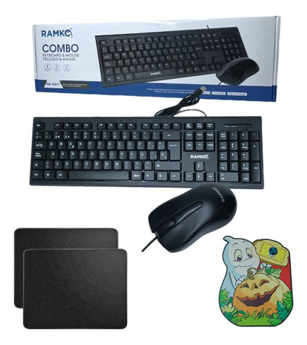 Kits Teclado, Mouse, Pad Mouse  Ramko  Modelo Innovador 2023