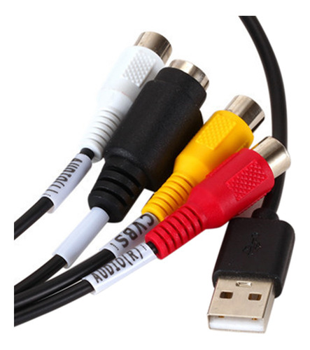 Imagen 6 de 7 de Adaptador Convertidor Grabber Grabber De Tarjeta De Captura