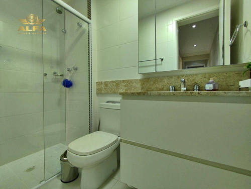 Imagem 15 de 30 de Apartamento Na Praia 3 Dormitórios 1 Suíte Varanda Gourmet 2 Vagas Piscina Churrasqueira Pitangueiras Guarujá. - Ap1197