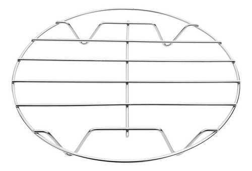 Parrilla Redonda De Acero Inoxidable 304 Para Hornear Y Coce