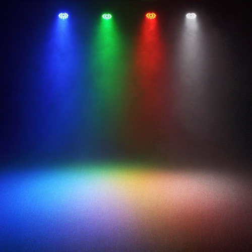 Imagen 8 de 10 de Luz Proton Par 36 Led Profesional Tacho Rgb Luz Dj Dmx