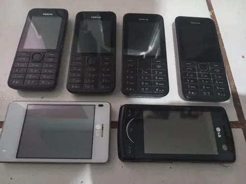 comprar Lote Celulares Nokia E LG Para Retirar Peças (ler Descrição)