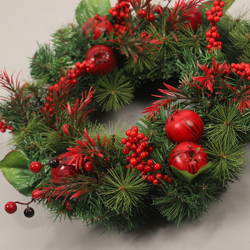 Guirnalda De Navidad, Guirnalda De Flores Decorativas,