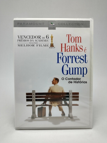 Dvd Filme Forrest Gump ( Tom Hanks ) - Original Lacrado