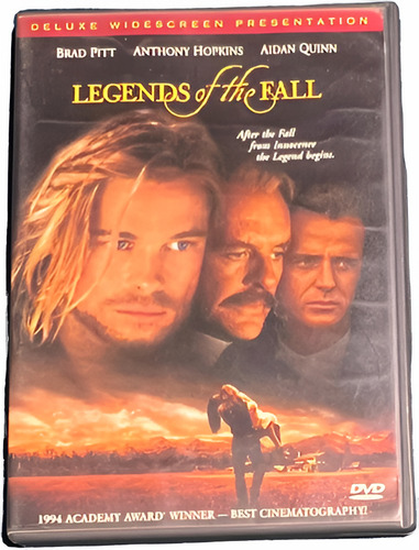 Película Dvd Original Legends Of The Fall Con Brad Pitt (Usado)