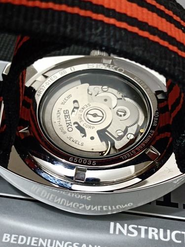 Seiko Racer Speed Gmt 5 Sports Helmet Retro 42 Mm Piloto