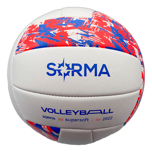 Pelota De Voley Tricolor Apto Profesional Pvc Super Soft